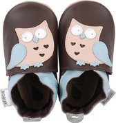 Bobux babyslofjes Owl brown Maat: 4XL (19,0 cm)