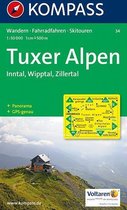 Kompass WK34 Tuxer Alpen