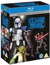 Star Wars: Clone Wars - Seizoen 1 t/m 4 (Blu-ray) (Import)