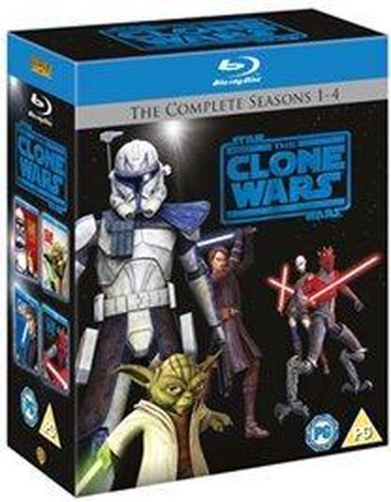 Star　Dvd's　Seizoen　(Blu-ray)　Wars　Wars:　(Import)　(Blu-ray)　Clone　t/m　bol.