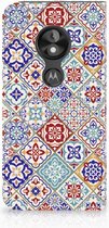 Motorola Moto E5 Play Uniek Standcase Hoesje Tiles Color