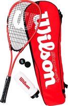 Raquette de Squash Wilson Squash Starter Kit - Rouge
