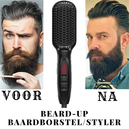 Beard-up Stijlborstel - Elektronische baard & hoofd Borstel - Baardkam... |  bol.com