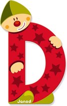 Janod Clown Letter - letter D