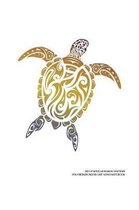 Sea Turtle Hawaiian Pattern Polynesian Maori Art Honu Notebook