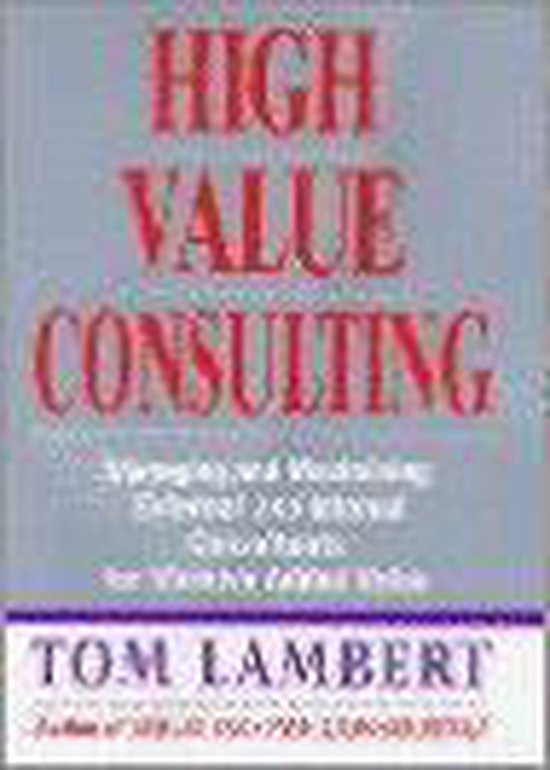 High Value Consulting - cover