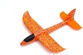 Schuim vliegtuig - vliegtuig speelgoed - oranje - verjaardagscadeau kinderen - speelgoedcadeau - sinterklaascadeau - sinterklaas kado - sint kado - schoenkado - schoencadeau
