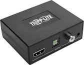 Tripp Lite P130-000-AUD4K6 audio-omzetter Zwart
