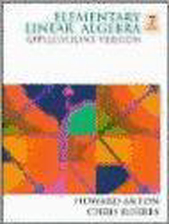 Elementary Linear Algebra - cover
