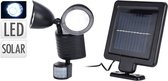 Pro Garden Prikspot - LED - Zonne-Energie - met Bewegingssensor - Zwart