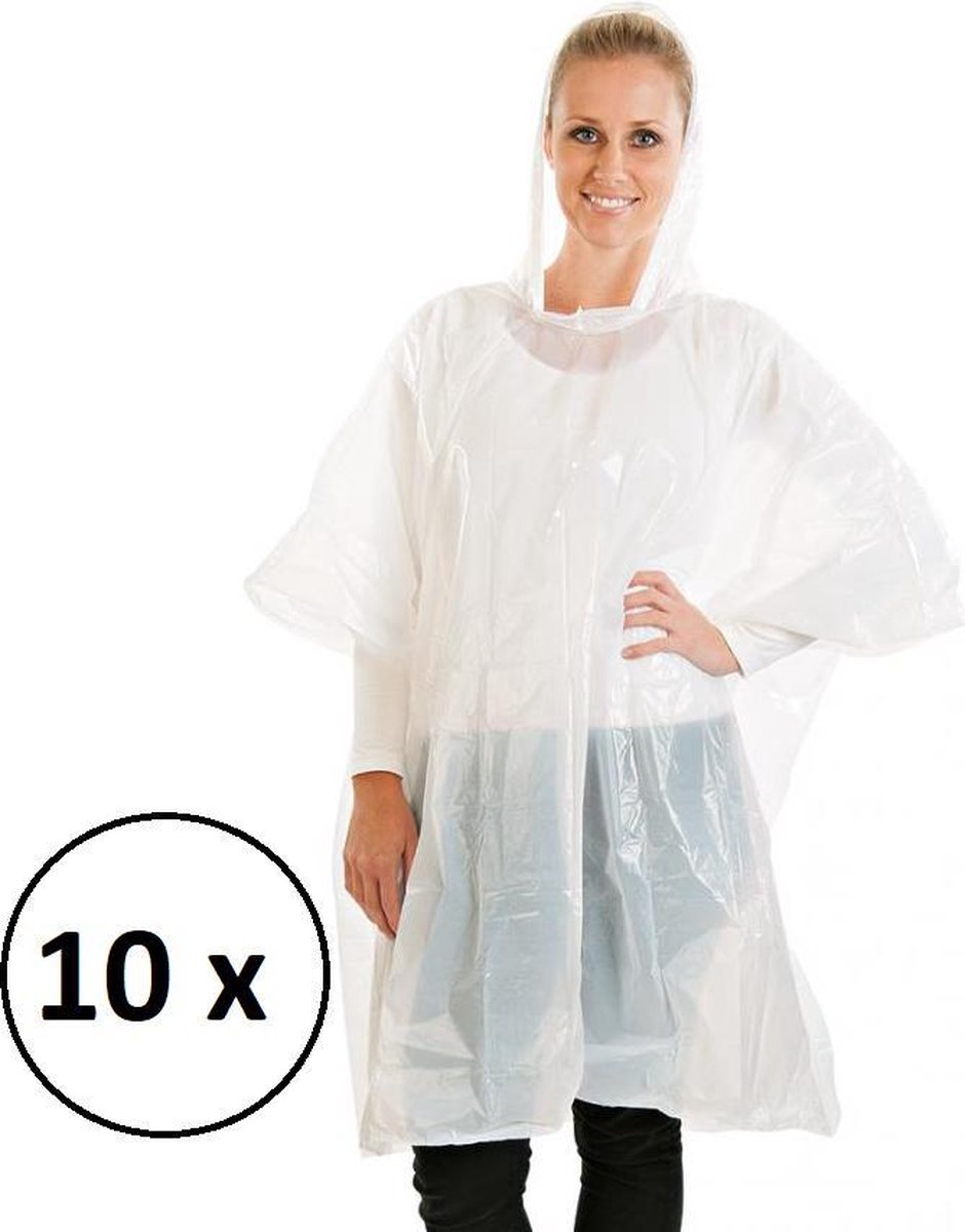 Xrkuu 6 stuks wegwerp regenponcho's voor noodgevallen Xrkuu 6 stuks wegwerp regenponcho's voor noodgevallen