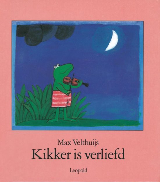 Cover van het boek 'Kikker is verliefd' van Max Velthuijs