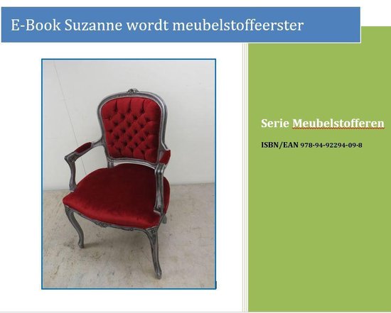 E-book Suzanne wordt meubelstoffeerster