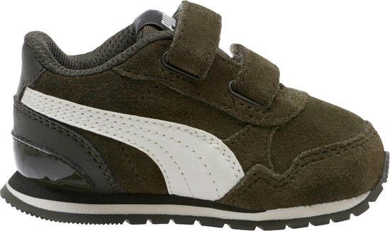Puma Sneakers - Maat 25 - Unisex - donkergroen/wit | bol.com