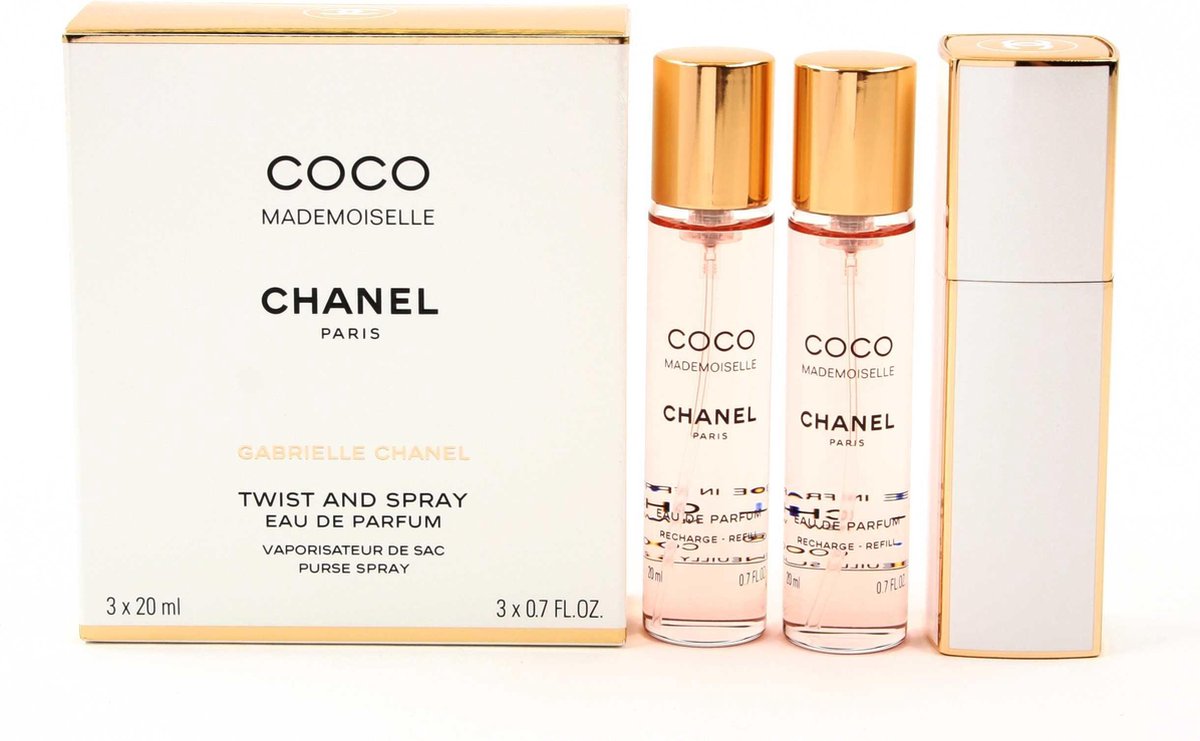Chanel Coco Mademoiselle Geschenkset - Eau de Parfum + 2x Eau de Parfum  Refill