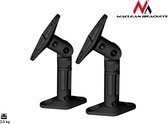 Maclean MC-528 support de haut-parleurs Table Plastique Noir