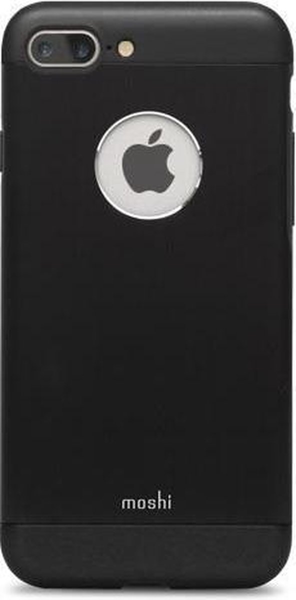 Moshi iGlaze Armour iPhone 7 Plus 8 Plus hoesje - Onyx Zwart