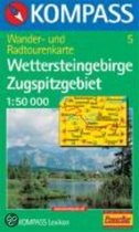 Wettersteingebirge - Zugspitzgebiet 1: 50 000