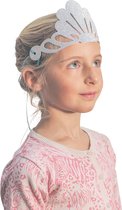 PARTYPRO - 6 glitter zeemeermin tiara's - Accessoires > Toverstokken, tiara's