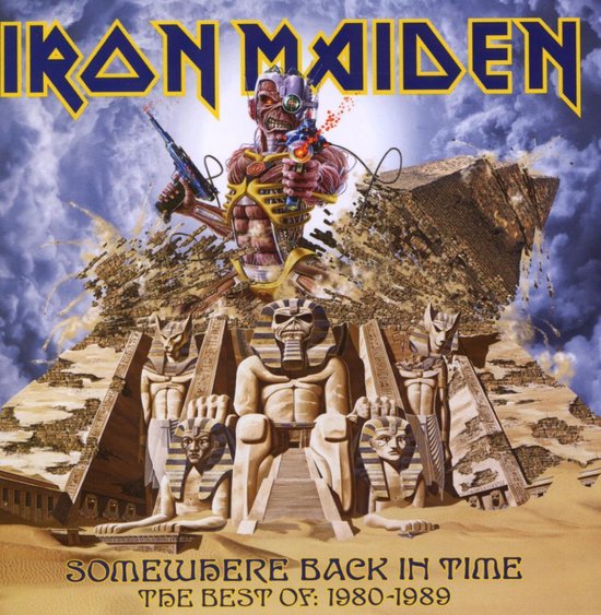 CD cover van Somwhere Back In Time van Iron Maiden