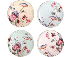 Wedgwood Cuckoo Gebaksbordjes 21 cm per 4 stuks - Porselein