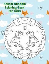 Animal Mandala Coloring Books For Kids