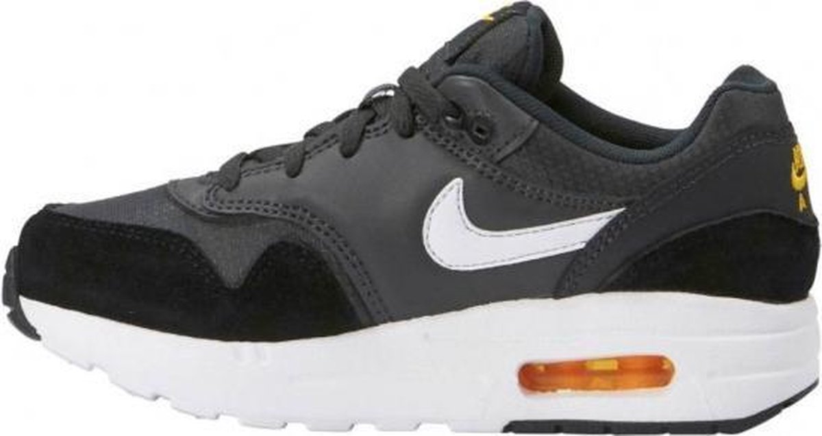 NIKE AIR MAX 1 - Grijs/Zwart/Geel - Unisex - Maat 30 | bol.com