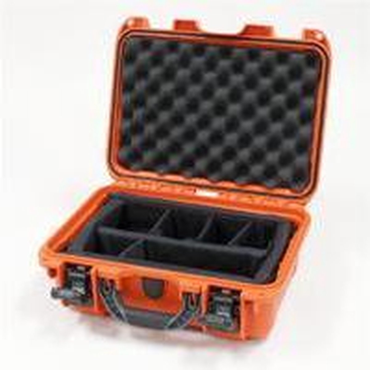 Nanuk 915 Case w/padded divider - Orange
