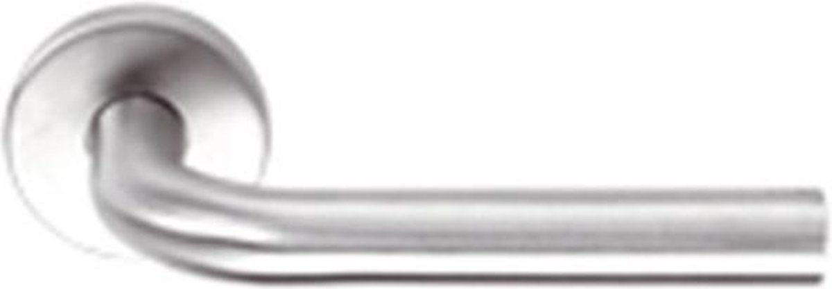 Formani BASICS LBIII-19 - deurkrukgarnituur op rozet - mat rvs - 1501D144INXX0