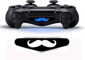 Snor – Moustache lightbar sticker gschikt voor PlayStation 4 PS4 controller – 1 stuks