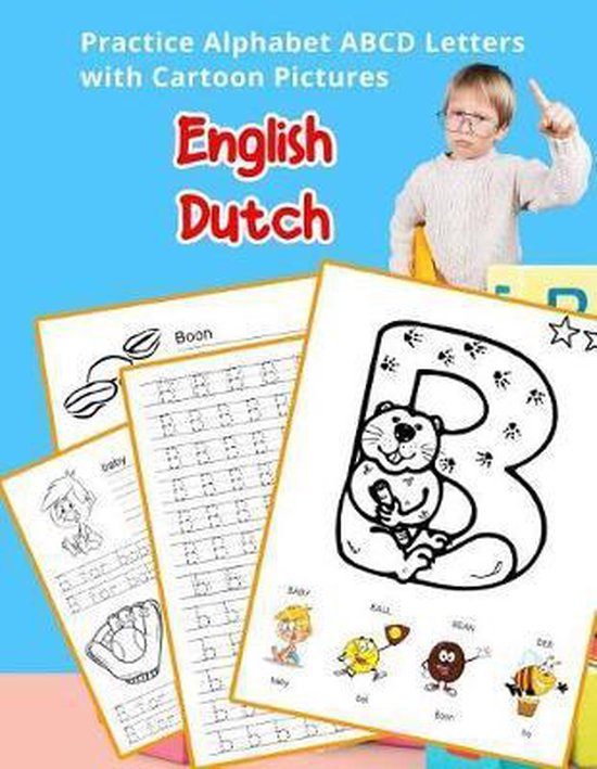 English Alphabets A-Z Handwriting & Coloring Vocabulary Flas ... - cover