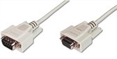 ASSMANN Electronic DK-610203-030-E seriële kabel Beige 3 m D-Sub (DB-25)