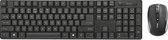 Trust XIMO Wireless Keyboard & Mouse IT toetsenbord RF Draadloos QWERTY Italiaans Zwart