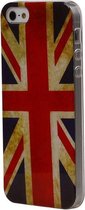 Britse Vlag TPU Cover Case voor Apple iPhone 5C Hoesje