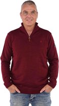 BJØRNSON JOAKIM Pullover Acryl 4 Seizoenen Heren - Maat XL - Bordeaux Rood
