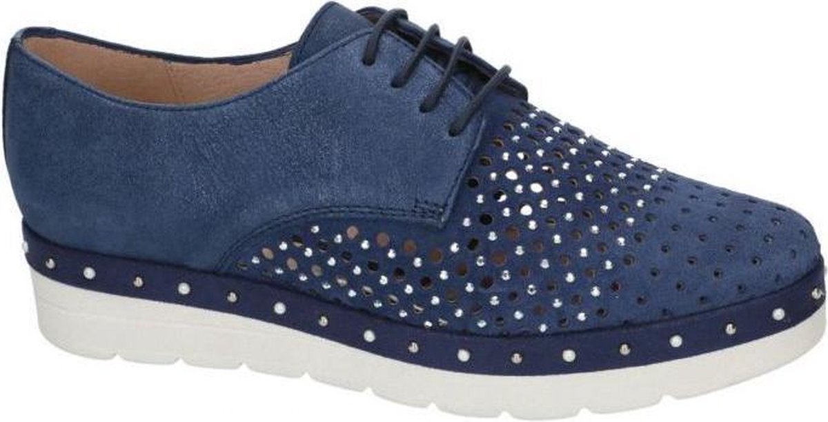 Hispanitas -Dames - blauw - lage gesloten schoenen - maat 37 | bol.com
