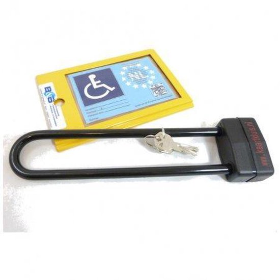 Kaartkluis voor invalide parkeerkaart