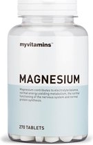 Magnesium (270 Tablets) - Myvitamins