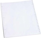 Rillprint Computerpapier 240 x 12" 1-voud blanco 80 grams