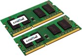Crucial 16GB (2x8GB) DDR3-1333 CL9 SO-DIMM geheugenmodule 1333 MHz