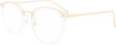 Icon Eyewear TCA353 Vernazza Leesbril +1.50 - Goudkleurig frame - Transparant montuur