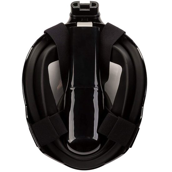 Campingwise full face Duikmasker, snorkelmasker - Zwart - Maat L/XL