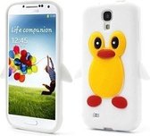 Samsung Galaxy Trend Lite S7390 Pinguin hoesje Wit