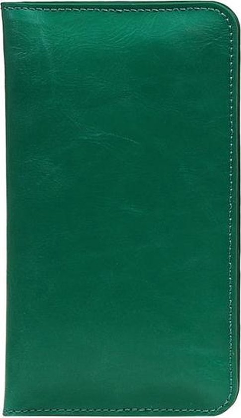 Portefeuille vert Pull-up Medium Pu pour Huawei G play Mini