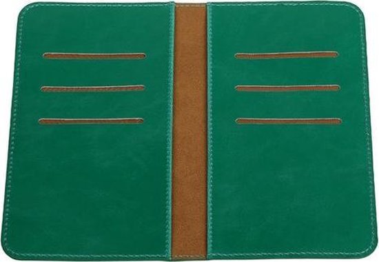 Portefeuille vert Pull-up Medium Pu pour Huawei G play Mini