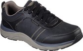 Skechers Sentinal Lunder Heren Veterschoenen - Zwart - Maat 40