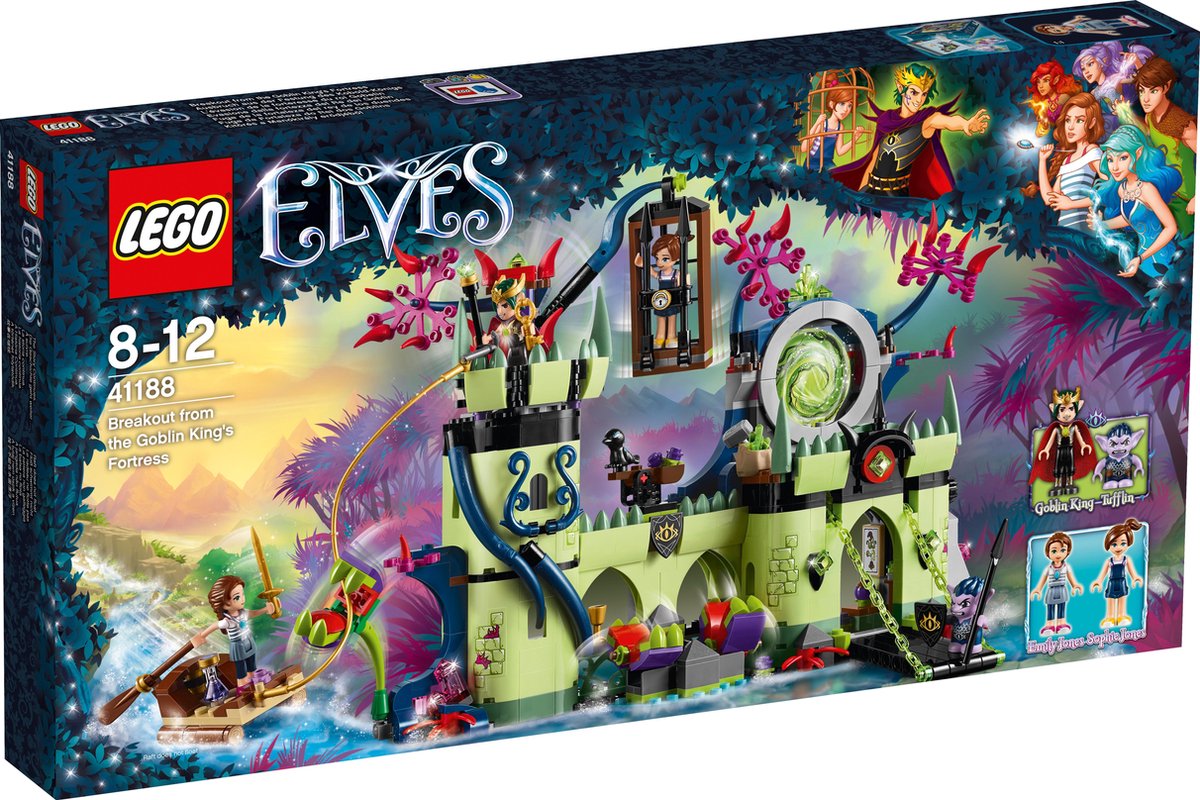 mechanisch zonsondergang Word gek LEGO Elves Ontsnapping uit het Fort van de Goblinkoning - 41188 | bol.com