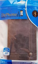 DrPhone Xperia XZ2 Flip Cover - Kaart Case met briefvak [Stand functie] PU Lederen Portemonnee Case - Vintage Book Style