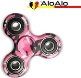 Fidget Spinner Hand Spinner "GRATIS VERZENDING" CAMOUFLAGE PINK COLOR