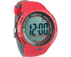 RF4055 Clear StartT zeilhorloge 50 mm, rood,